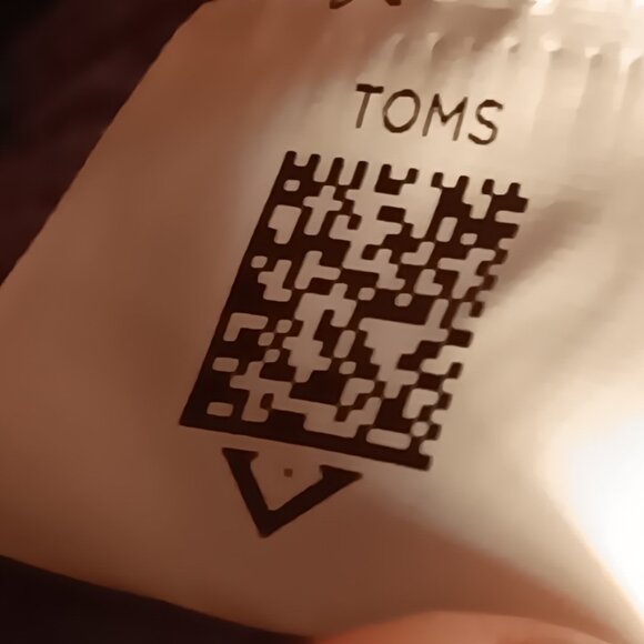 TOMS women's black suede lace up wedge heel ankle bootie sz 10 - Picture 14 of 14